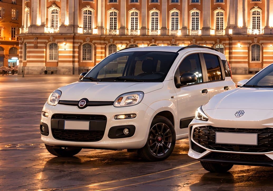 La Fiat Panda de Rental RK, prête à être livrée